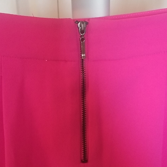 Forever 21 Hot Pink Zipper Shorts - Picture 2 of 5